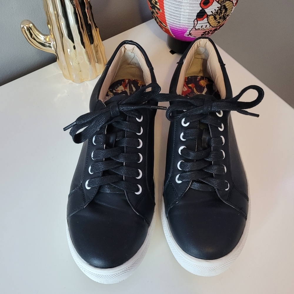 Christian LaCroix Classic Black Sneakers, VGUC, Size 8